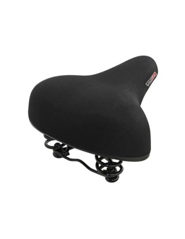 Touring Saddle Lycra Top W/Gel vl 356lg Black.